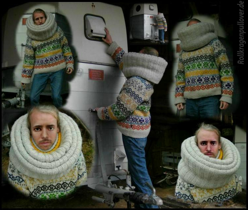 Rollkragenpullover