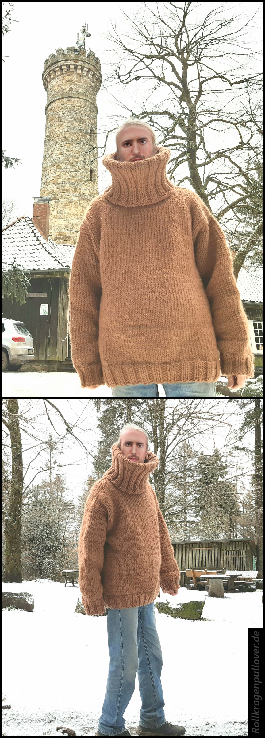 Rollkragenpullover